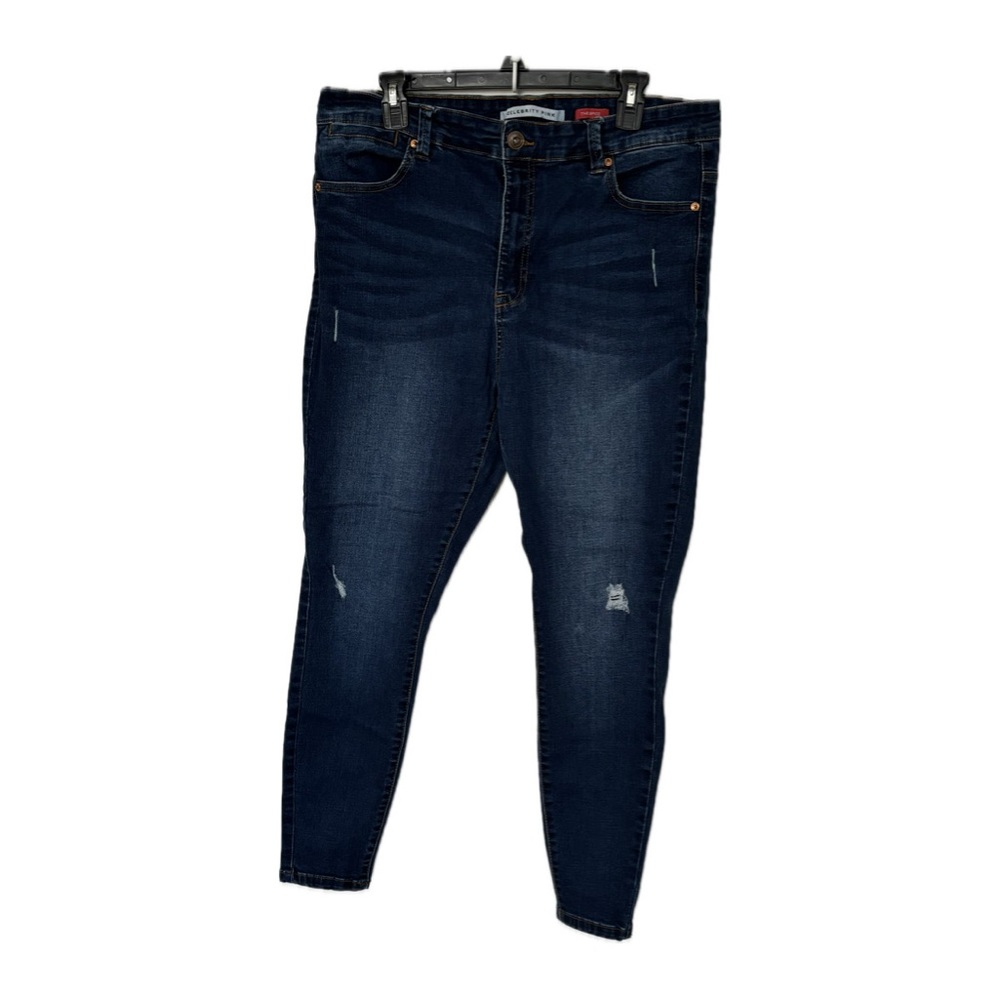 Celebrity Pink High Rise Distressed Skinny Jeans